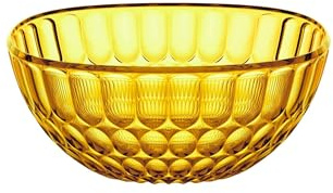 Guzzini - Vanity, contenedor 25 cm, amarillo azafrán, en SAN Bio-based y SMMA Bio-based - TERRA