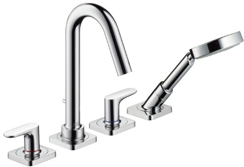 Hansgrohe 34444000 4-Loch Wannenrand Armatur Axor Citterio M, chrom