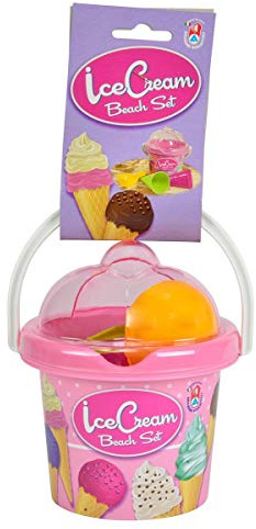 Simba 107115587 - Baby Eimergarnitur EIS (farblich Sortiert), Mehrfarbig