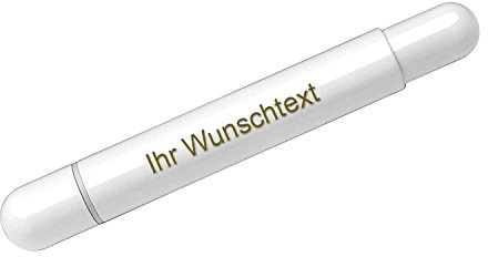 Lamy Kugelschreiber pico Modell 288, Farbe white (weiß), inkl. Laser-Gravur