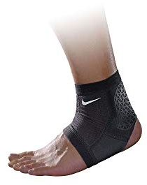 Nike Erwachsene Knöchelstulpe Pro Ankle Sleeve 2.0, Black/White, M, N.MS.37.010.MD