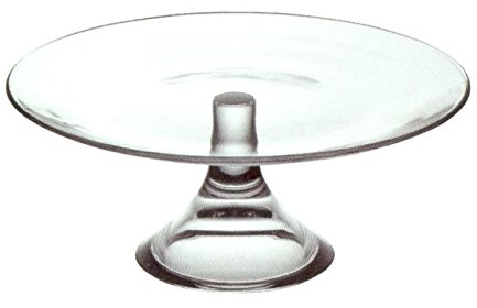 SWEET HOME Alzata in Vetro Trasparente per Dolci cod.2262899EM cm 11,5h diam.27,5 by Varotto & Co.