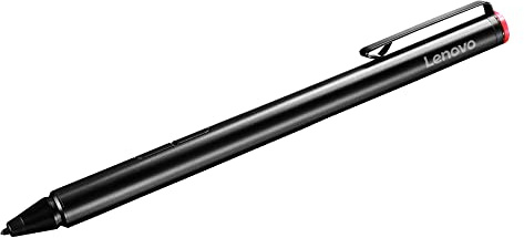 Lenovo Stylos de capacité Active pour Ordinateur Portable Tactile - Compatible avec Yoga 900S-12ISK, Miix 700-12ISK, 510-12IKB, 510-12ISK, 720-12IKB - GX80K32882 - Noir