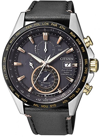 Citizen HerrenArmbanduhr Chronograph Solar Titan AT8158-14H