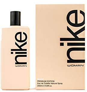 NIKE - Blush 200 ml, Colonia Mujer, Perfume Formato Spray, Eau de Toilette Natural y Femenina, Aroma Floral Afrutado, Fragancia Fresca, Sensual y de Larga Duración