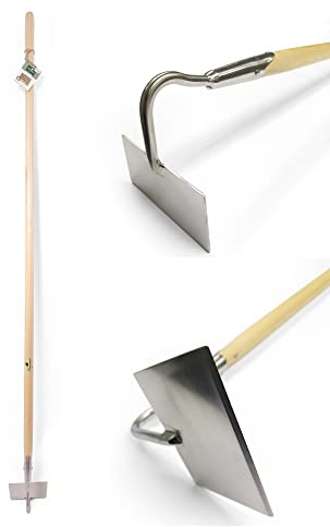 Greenman Draw Hoe Ash Handled Stainless Steel 160cm (63) x 15cm (6)