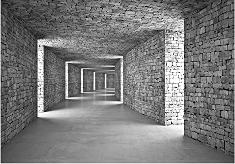 WallArena Vlies Fototapete, Abstrakt, 312x219cm | Fototapeten - Tapeten - für Wohnzimmer Schlafzimmer - Vliestapete Wandtapete Tapete 3D Effekt- inkl. Kleister
