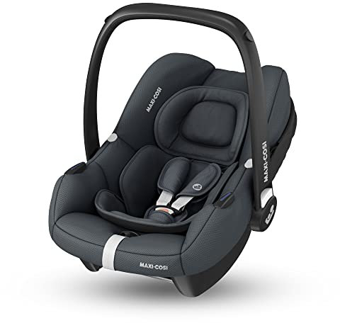 Maxi-Cosi CabrioFix i-Size, i-Size Babyschale Gruppe 0+ Autositz ab 40 bis 75 cm 0-12 kg Essential Graphite