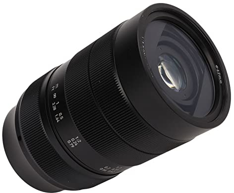 Sxhlseller Objectif Macro Professionnel 60 Mm F2.8 APS C Objectif Macro à Mise au Point Manuelle Grossissement 2X Objectif en Alliage D'aluminium pour Objectif Macro à Monture E