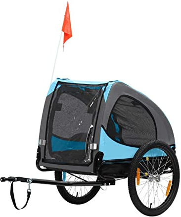 zoomundo Fahrradanhänger Hundeanhänger für Hunde-Transport Buddy