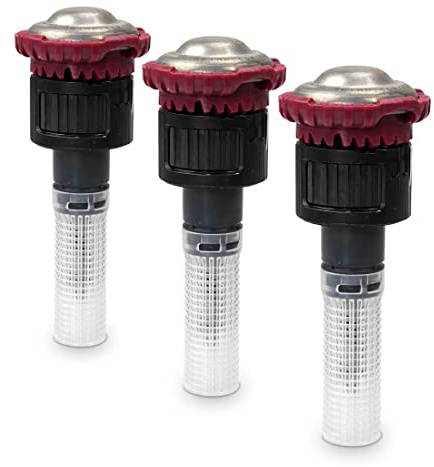 Pack 3 - RainBird R-VAN 24 Drehdüse - Rain Bird einstellbare Streifendüsen 45 ° - 270 ° - Reichweite 5,2 bis 7,3 m - Düsen für Diffusoren / Rain Bird Sprinkler