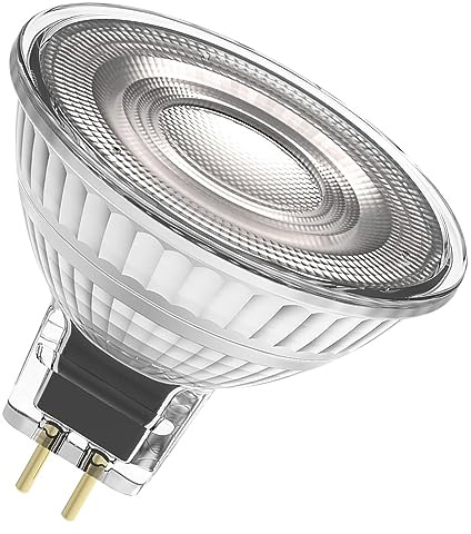 OSRAM LED Superstar MR16 Dimble LED-lampa för GU5.3-bas, reflektorlampa, GL, 345 lumen, varm vit (2700K), ersättning för konventionella 35W glödlampor, 1-pack