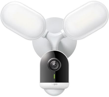 Tapo TP-Link C720 Caméra de projection intelligente, 2K QHD, 2800 lumens, projecteur activé par le mouvement, support AI, IP65, stockage local/cloud