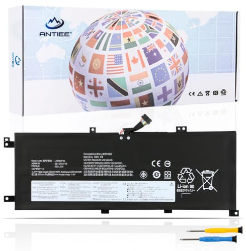 ANTIEE L18M4P90 Batería para Lenovo ThinkPad L13 Yoga Gen 1st, L13 Yoga | Gen 2nd, ThinkPad L13 Gen 1 Gen 2 Type 20R3 20R4 20R5 20R6 20VH 20VK L18C4P90 L18D4P90 02DL030 02DL031 02DL032 15.36V 46Wh