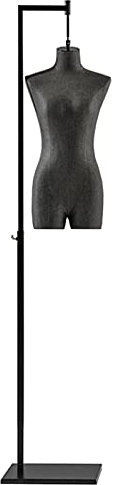 LIUSP Schneiderpuppen-Torso für Damen, Schneiderpuppen-Ständer, weiblicher Schneiderpuppen-Torso mit Ständer, zum Aufhängen von Damenkleidung und -Hosen, Halbkörper-Schneiderp