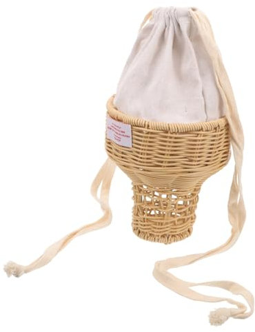 COLLBATH Paquet à Main Seau à Glace Original Pour Adolescentes 11-14 Ans En Coton Peluche, Paquet Bandoulière Mignon Pour Filles, Accessoire Mode Décontracté Pour Sorties