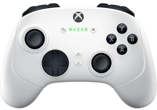 Razer Wolverine V3 Pro - Kabelloser Esports Controller für Xbox & PC - Hall Effect Analog Sticks (HyperSpeed Wireless, Mecha Tactile Action Buttons, haptische Vibrationen) Weiß