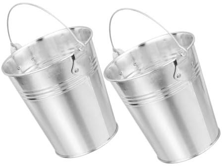 HIAKDOFT 2piezas Cubo De De Barbacoa De Reutilizable Recipiente para Captar Grasa De Parrilla para Cocinas Al Aire y BBQ