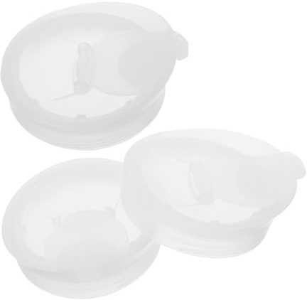 Ciieeo 3 coperchi di ricambio per brocca d'acqua per caraffa in vetro, tappi resistenti alle perdite, con vestibilità sicura, facili da pulire, per brocche per bevande