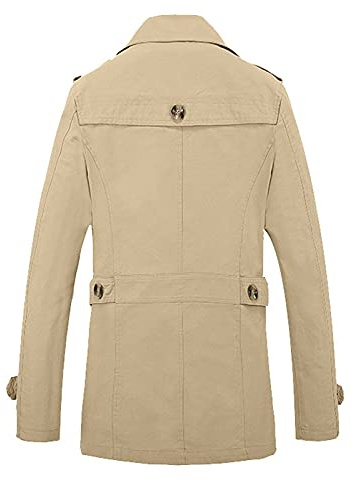 Manteau Homme Hiver Long Chaud Blazer Chic Et Elegant Veste pour Parka Trench Coat Longue Chaude Monteau d'hiver Cachemire Jaketa Polaire Redingote Blouson Mi en Laine Cuir Noir Fourrure Grand Froid