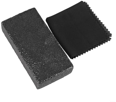 Hosrivae Gomma da cancellare per racchette da pickleball, detergente in gomma naturale, rimuove sporco e detriti fini senza graffiare le superfici in fibra di carbonio, riutilizzabile, 10 x 5 x 2,5 cm