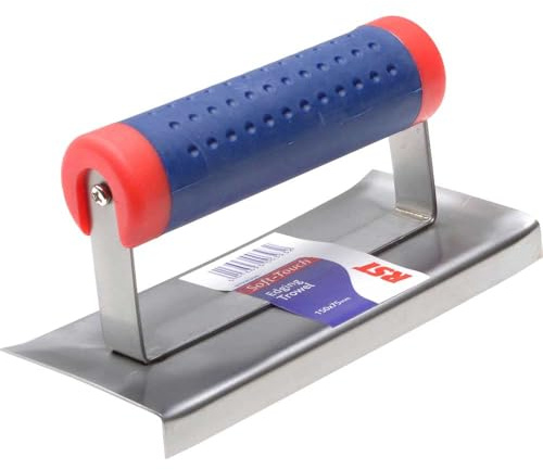R.S.T. Soft Touch Edger Trowel 6 x 3in RST8308, Variegated