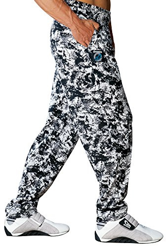 Otomix Men's Baggy Bodybuilding Workout Muscle Pants, Jungle Fever, Medium
