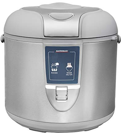 Gastroback 42518 - Arrocera eléctrica, capacidad 5 litros, para cocer 10 tazas arroz