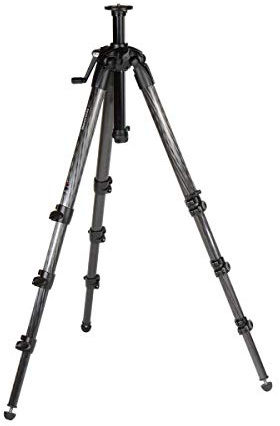 Manfrotto mt057 C4-g 057 Carbon 4 Abschnitt Stativ mit verzahnte Center Spalte, schwarz