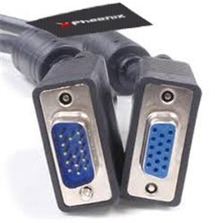 PHOENIX CABLE VGA M/H (ALARGO) 3M NEGRO