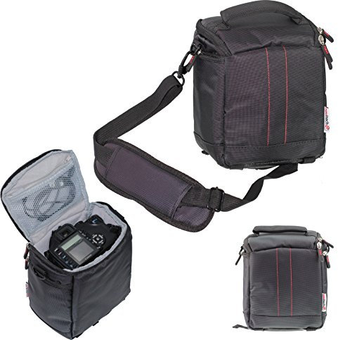 Navitech Black Headphone Carry Case/Cover/Bag Compatible with Pioneer HDJ500 / Pioneer HDJ1500 / Pioneer HDJ2000