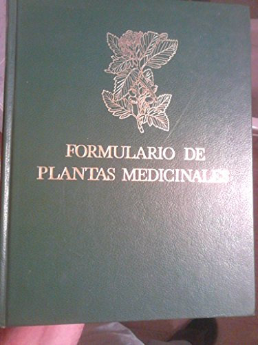 Formulario De Plantas Medicinales I