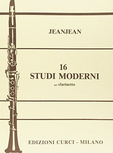 16 studi moderni per clarinetto