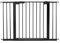 BabyDan Premier, extra breites Treppenschutzgitter zum Klemmen, 105,5-112,8 cm, Türschutzgitter/Absperrgitter/Babygitter/Sicherheitsgitter, Metall, Schwarz, Hergestellt in Dänemark (Hundegitter)