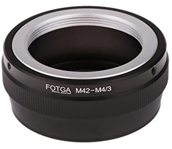 MagiDeal Objektivadapter passt zu M42 Gewinde an Micro 4/3 MFT für Olympus/Panasonic