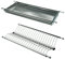 INDAUX - Escurreplatos empotrado de acero inoxidable con muelles ajustables Kit con recogegotas (70 cm)