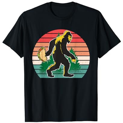 Sasquatches Big Pie Con Taco Mexican Party Camiseta