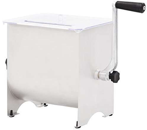 Tidyard Mezcladora Manual de Carne - 5 kg, Acero Inoxidable, para Cocina Profesional y Doméstica