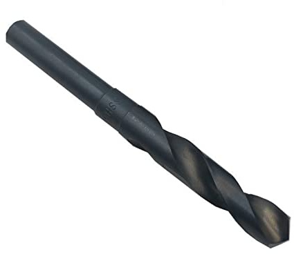 Yaowanguan HSS Torsione Punte da trapano - 30mm Ridotto Gambo Acciaio ad alta velocità 9341 1/2 Inch Spirale/Punta da trapano Apripista DIY Strumento per Acciaio/ferro/rame/alluminio/legno/plastica