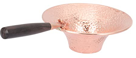 GRIRIW Handgefertigtes Teesieb Aus Langlebigem Kupfer Feinmaschiger Teefilter Für Losen Tee Zu Hause Büro Praktischer Waschbarer Tee-infuser Mit Glatten Kanten Und Langlebiger Verarbeitun