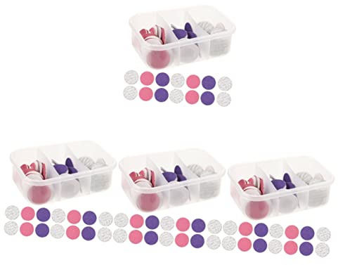 Healeved 288piezas Discos De Lijado Para Pedicura Pads Reemplazables Para Limar Pies Eléctricos Exfoliantes De Pies Accesorios Para Remover Piel Muerta y Callosidades