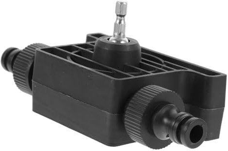 SOESFOUFU Self-Priming Water Pump Electric Drill Powered Small Water Transfer Pump Two Joints for Home and Garden Use