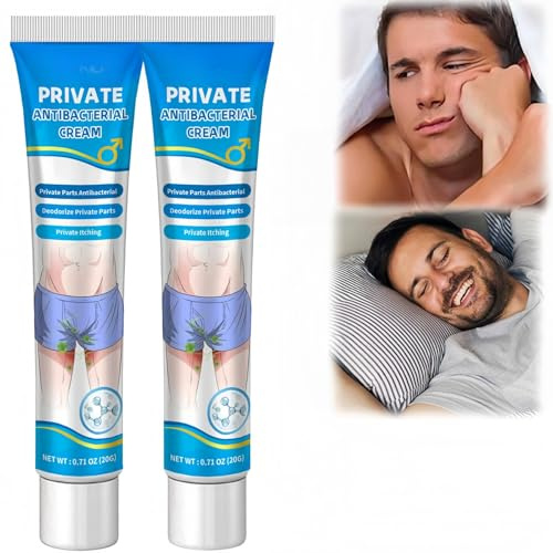 2Pcs Antibacterial Cream for Private Parts,Antifungal Cream,Anti Itching Cream for Skin,Private Antibacterial Cream for Quick itching,20g