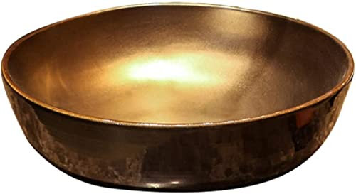 Mobile da bagno con lavabo in metallo nero smaltato lavabo da appoggio in stile cinese vintage antico lavello da giardino
