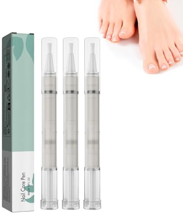 3 Stück Nail Care Pen Nagelpilz Stift für Fingernägel und Zehennägel, Nagelpflege-Stift mit natürlichen Inhaltsstoffen, Nagelstärkungsmittel mit Teebaumöl, Aloe Vera (3pcs)