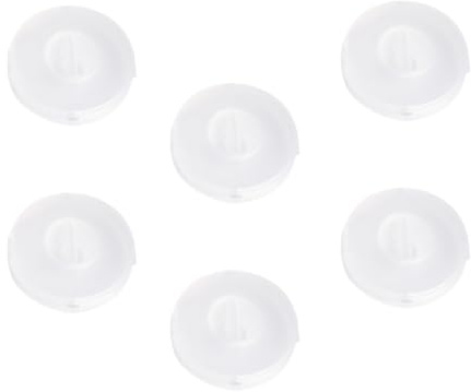 Ipetboom Avvolgicavo Rotante in Plastica Trasparente 63X17 CM Set da 6 Pezzi Organizer Cavi Auricolari USB e Dati Compatto per Viaggi Scuola e Ufficio