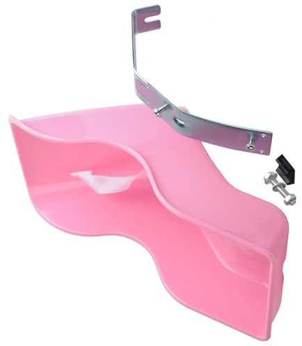 Nucelit Seggiolino per bicicletta per bambola, decorazione per sedia da trasporto, accessorio decorativo portatile per bici, accessori per bici per bambini e ragazze, sedile per bambola, sedia da