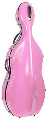 Cellokoffer Fiberglass 4/4 Classic rosa M-case