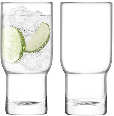 LSA International UT61 Utility Tumbler 300 ml Clear x 2