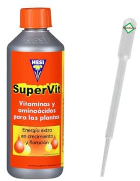 Hesi Super VIT 100 ml - Abono de crecimiento natural sustancias vitales plantas de interior líquido orgánico